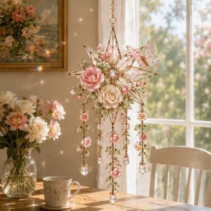 Outdoor Crystal Garden Suncatcher for Garden Display