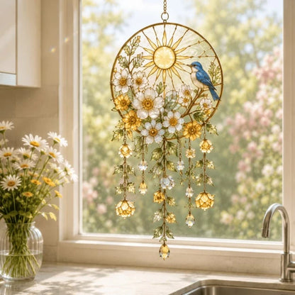 Outdoor Crystal Garden Suncatcher for Garden Display
