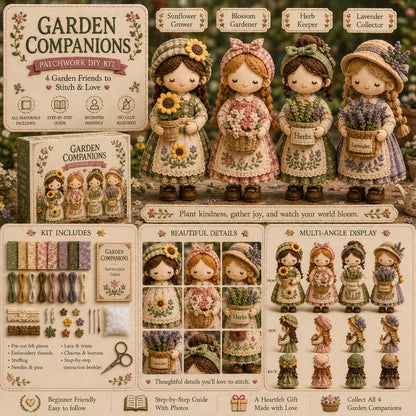 Hands-On Tiny Worlds Collection – Patchwork DIY Kit