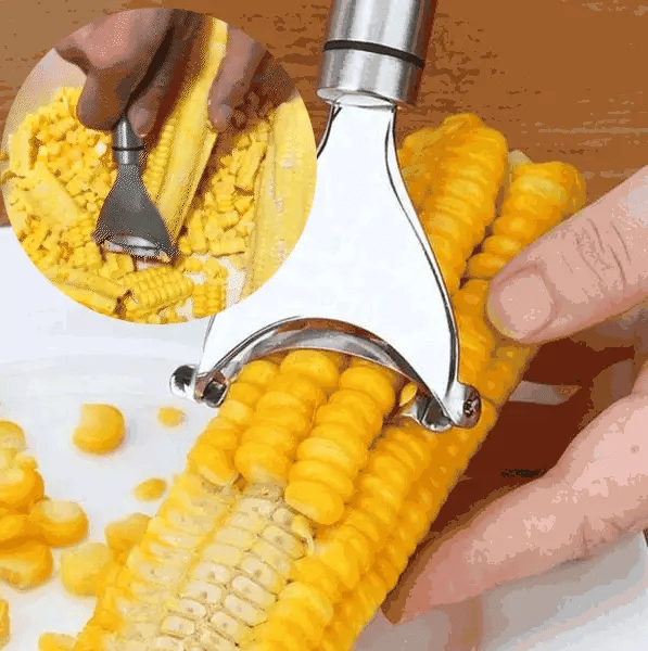 Practical 's - Stainless Steel Corn Peeler for Kitchen Prep