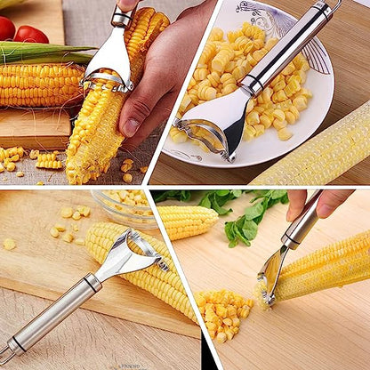 Practical 's - Stainless Steel Corn Peeler for Kitchen Prep