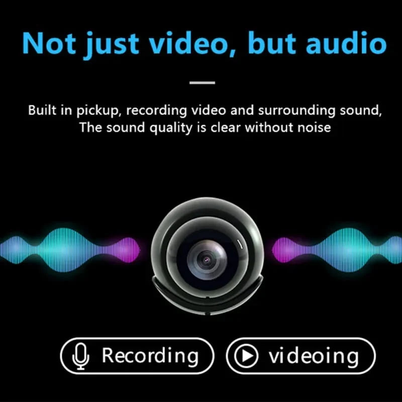Small 4K Monitoring Camera with Full HD Video