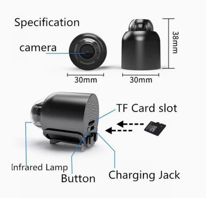 Small 4K Monitoring Camera with Full HD Video