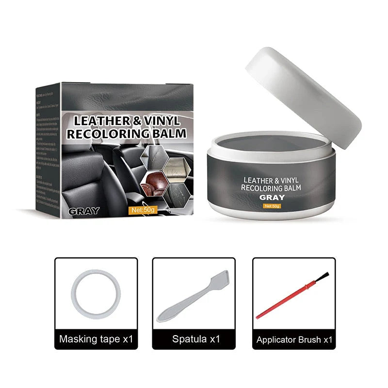 Purpose-Built Leather Repair Paste – Fills scratches & scuffs