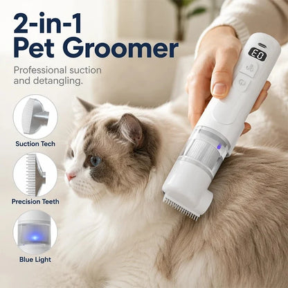 Pet-Friendly Electric Pet Flea Remover and Detangling
