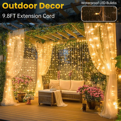 Decorative Remote-Control Led Curtain Light for Focused Lighting