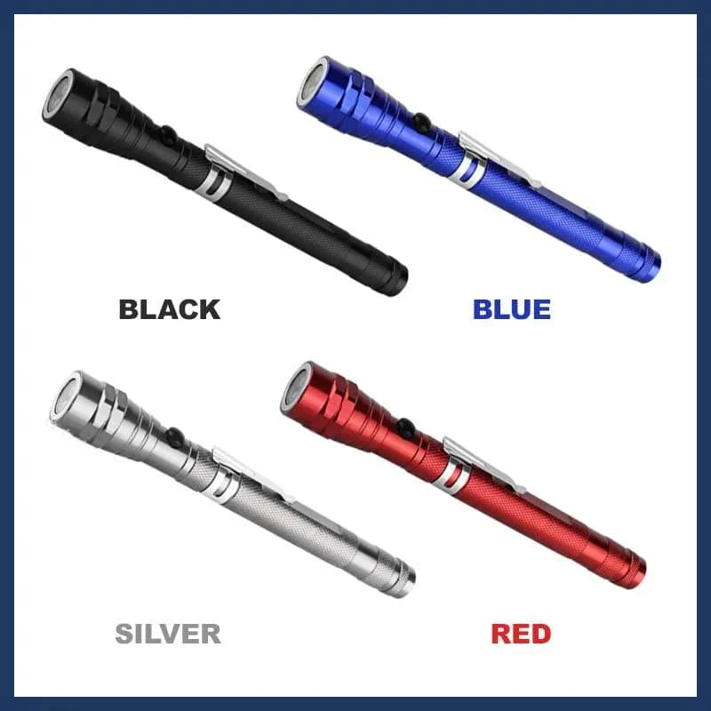 Decorative Multifunctional Magnetic Telescopic Flashlight