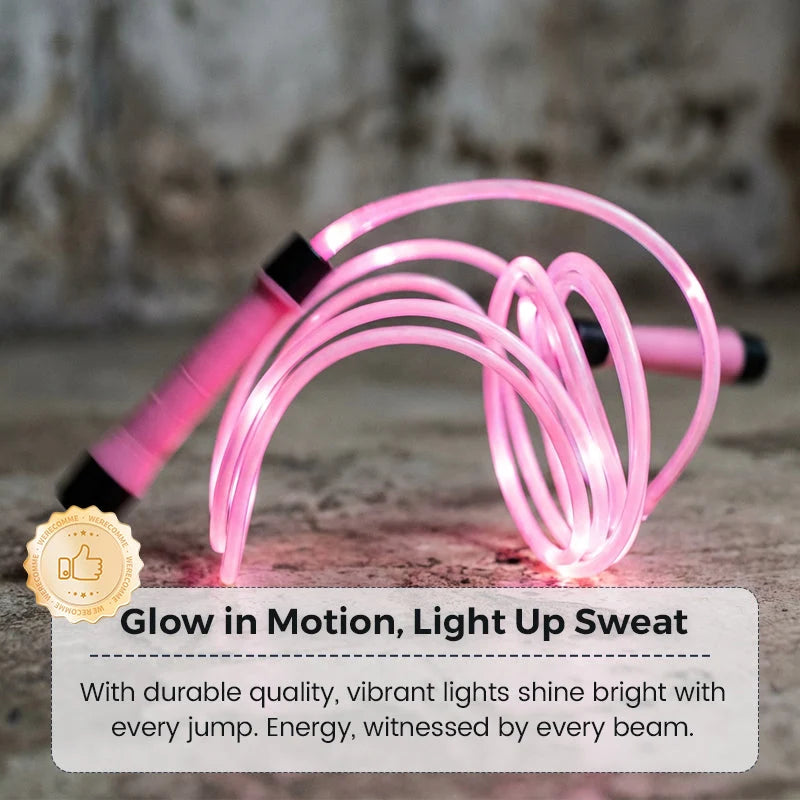 Convenient LED Light-Up Jump Rope for Kids for Everyday Setup