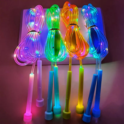 Convenient LED Light-Up Jump Rope for Kids for Everyday Setup