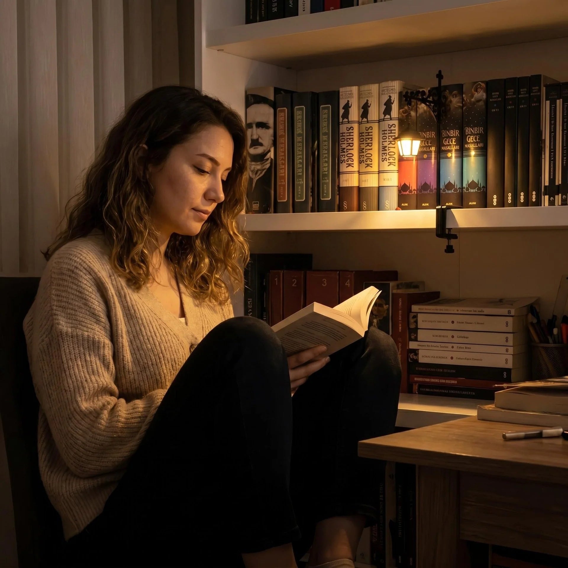 Hands-On Library – Bookshelf Lighting for Creative Play