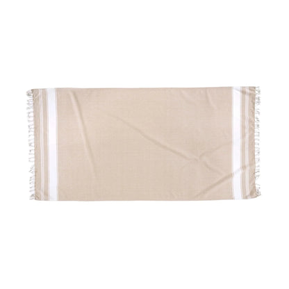 Lightweight Flat-Weave XL Beach Towel, 39 x 71-Inch Travel Size