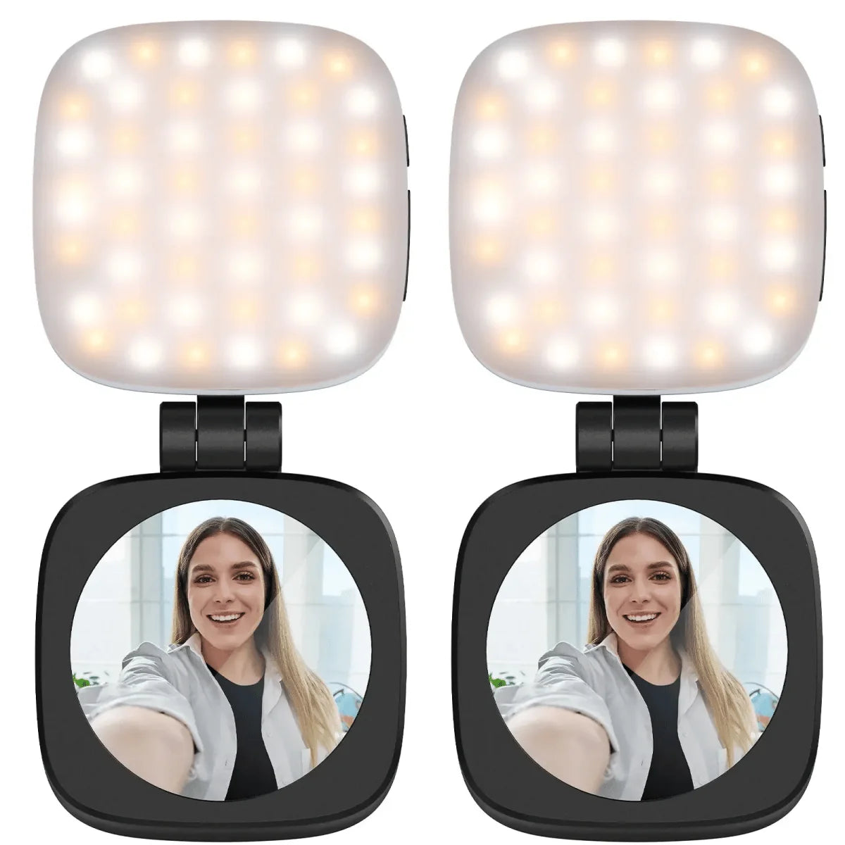 Decorative Magnetic Selfie Light for MagSafe iPhone – Foldable LED