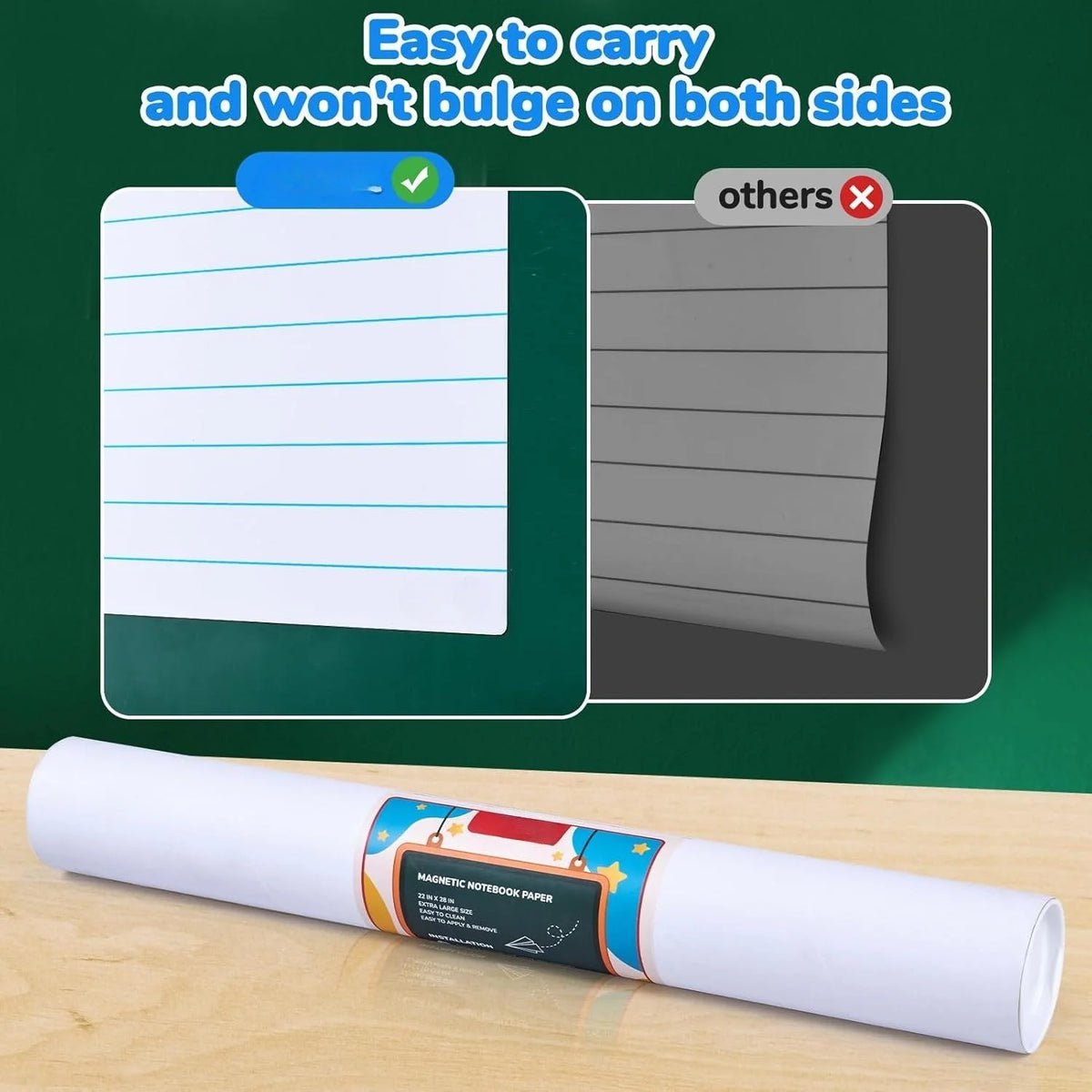 Purpose-Built Giant Magnetic Dry Erase Drawing Pad – Large Reusable