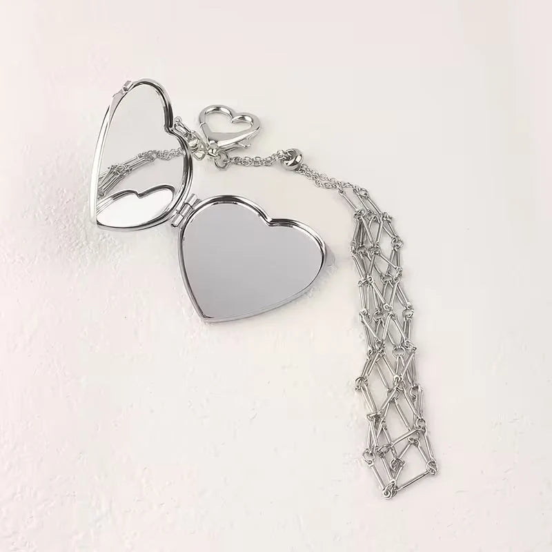 Purpose-Built Lipstick Holder Keychain with Mirror for Everyday Use