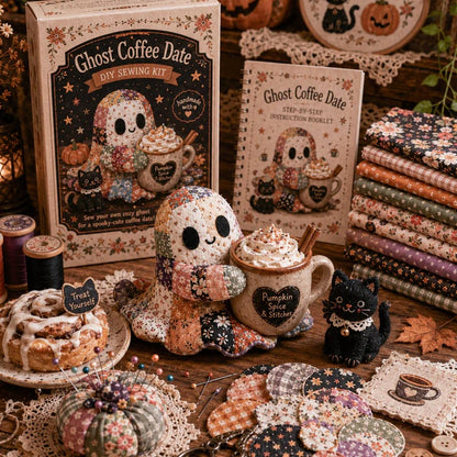 Hands-On Little Ghost’s Cozy DIY Patchwork Kit for Creative Play