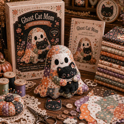 Hands-On Little Ghost’s Cozy DIY Patchwork Kit for Creative Play
