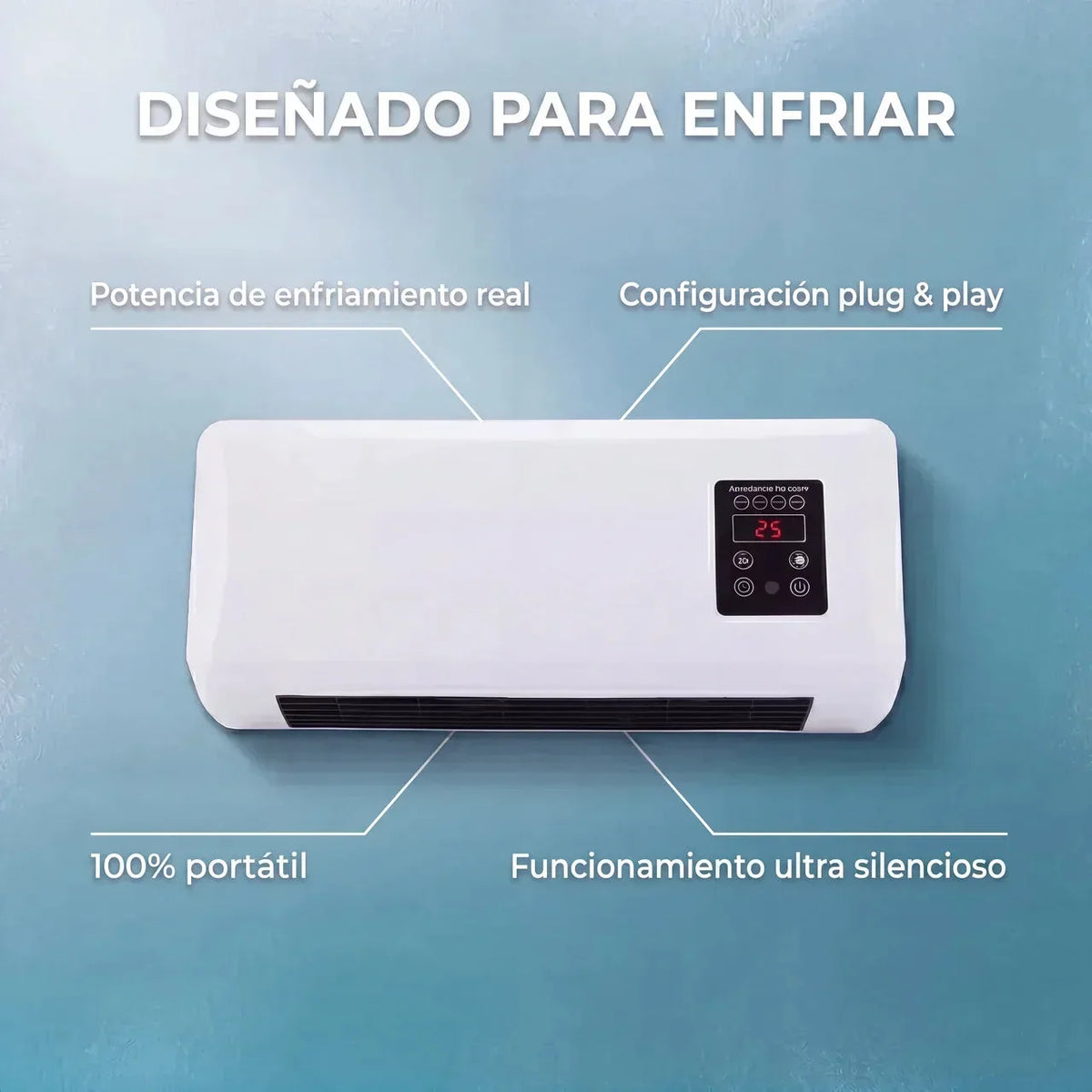 Window-Free Ductless Portable Air Conditioner