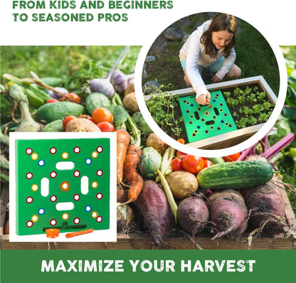 Outdoor Seeding Square Garden Spacing Tool – Grow Bigger Harvests