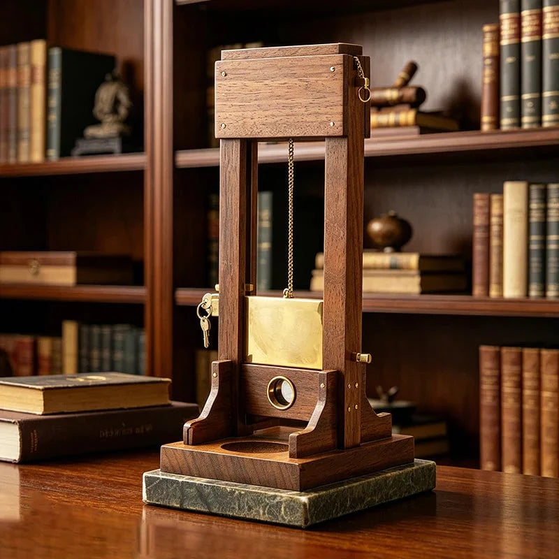 Purpose-Built Luxury Desktop Cigar Cutter – Unique Gu – Luxury Desktop