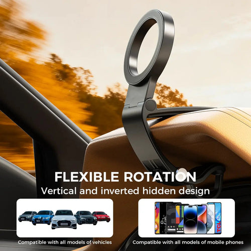 Vehicle-Ready Magnetic Car Phone Mount for Garage Use