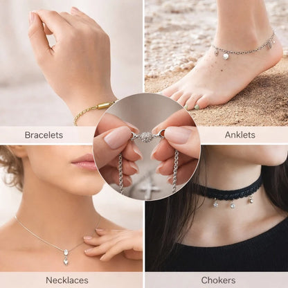 Purpose-Built Magnetic Necklace Clasps and