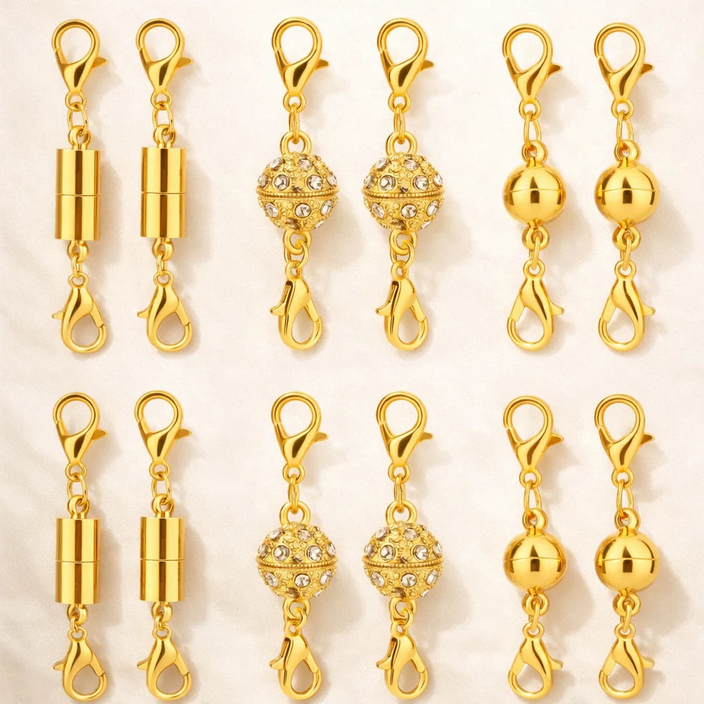 Purpose-Built Magnetic Necklace Clasps and