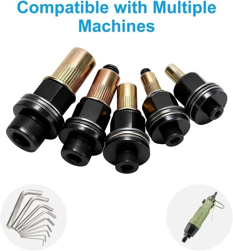 M3-M12 Manual Rivet Nut Setter Kit for Metal, Automotive and DIY Work