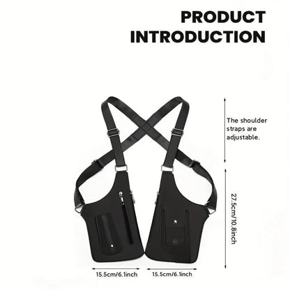 Space-Saving Adjustable Underarm Shoulder Bag for Men &