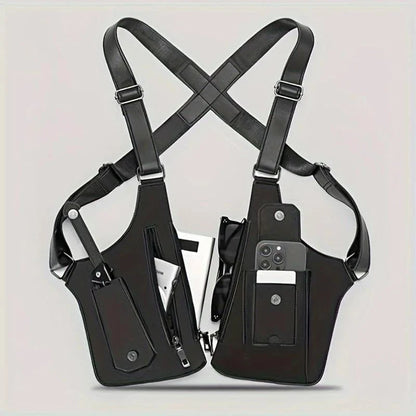 Space-Saving Adjustable Underarm Shoulder Bag for Men &