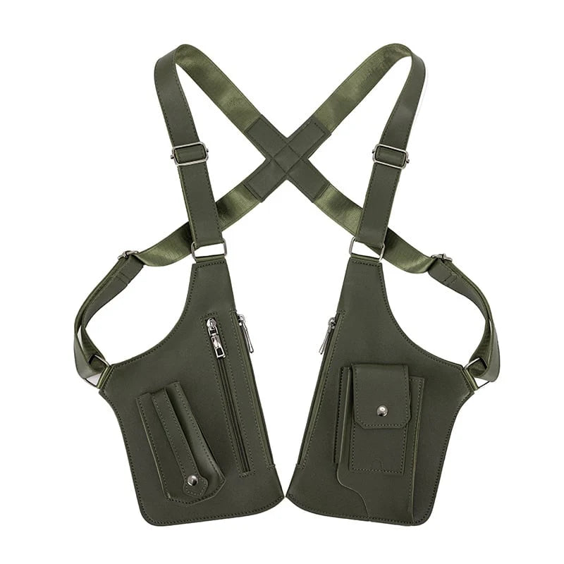 Space-Saving Adjustable Underarm Shoulder Bag for Men &