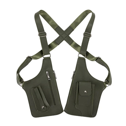 Space-Saving Adjustable Underarm Shoulder Bag for Men &
