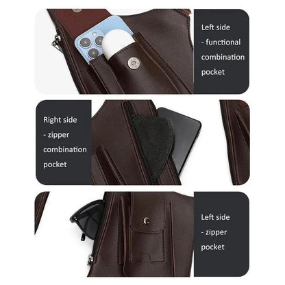 Space-Saving Adjustable Underarm Shoulder Bag for Men &