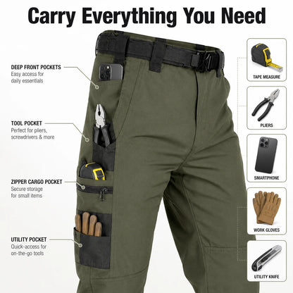 Purpose-Built Men’s FR Tactical Work Pants – Flame-Resistant, Tougher