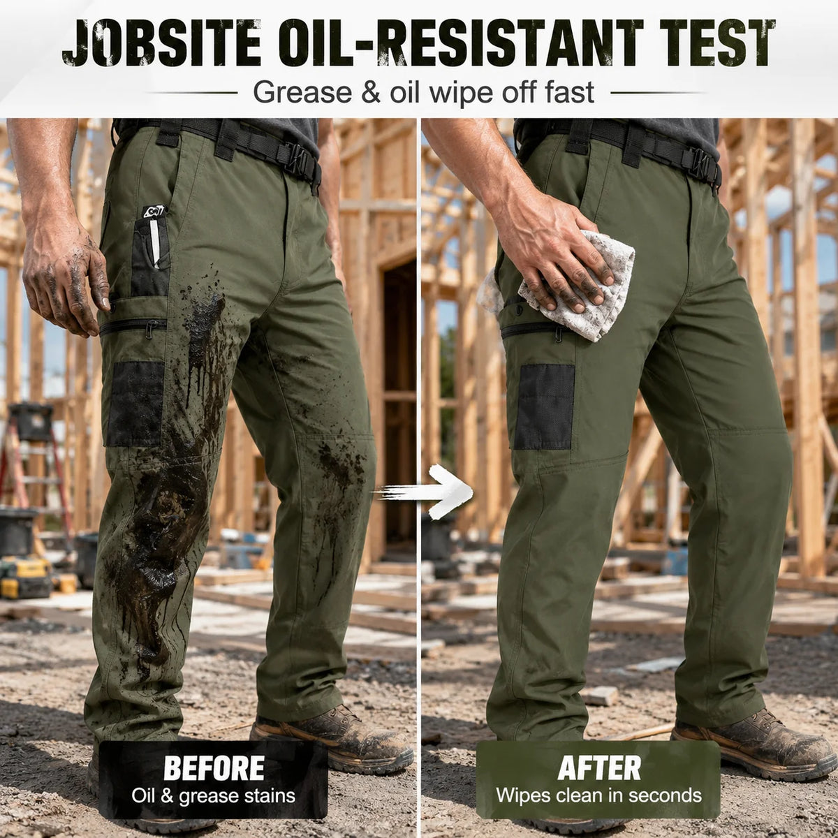 Purpose-Built Men’s FR Tactical Work Pants – Flame-Resistant, Tougher