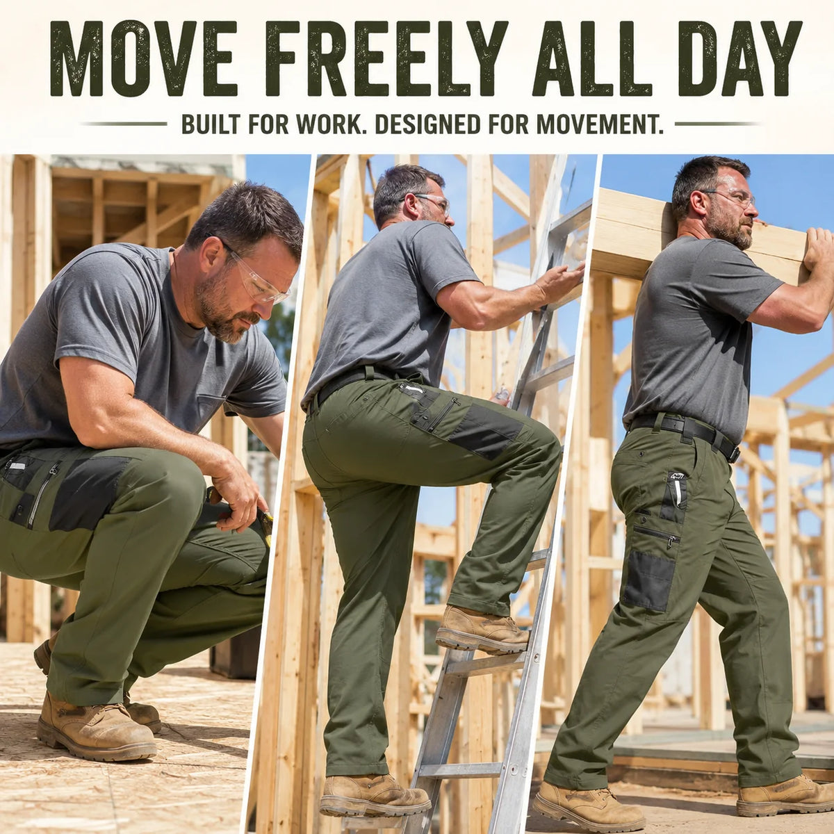 Purpose-Built Men’s FR Tactical Work Pants – Flame-Resistant, Tougher