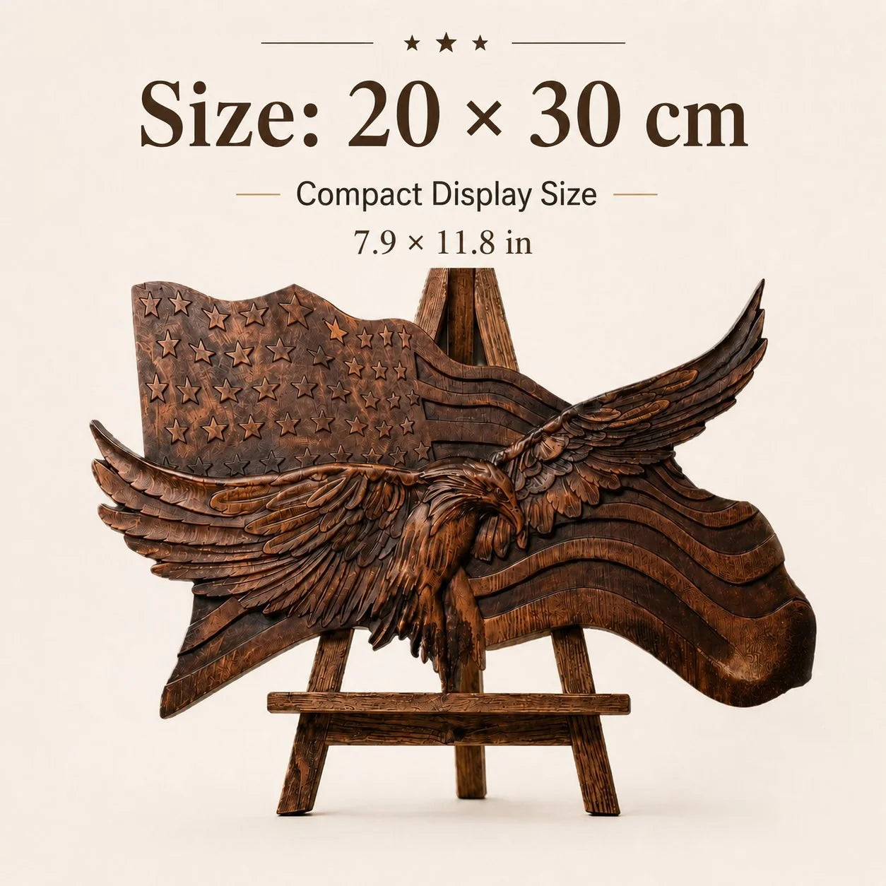 Purpose-Built Wings of dom – A Handcrafted Wooden Tribute to American