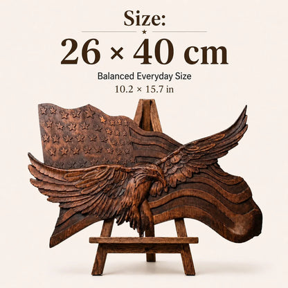 Purpose-Built Wings of dom – A Handcrafted Wooden Tribute to American
