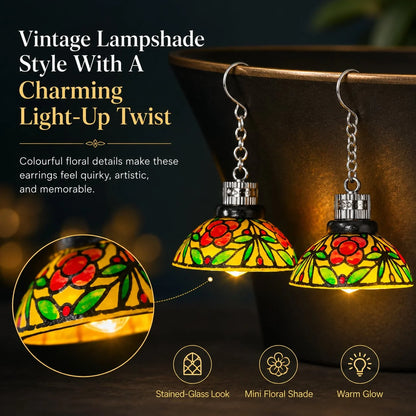 Decorative Light-Up Chandelier Earrings – The Perfect Party Accessory