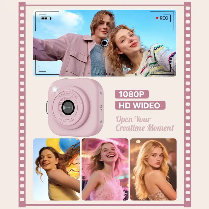 Mini Keychain Digital Camera for Dreamy Pocket Photos