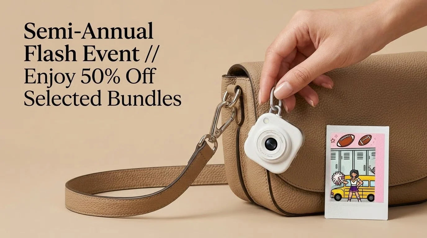 Mini Keychain Digital Camera for Dreamy Pocket Photos