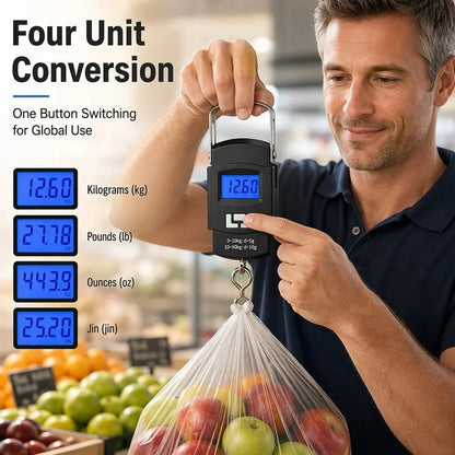 Purpose-Built Mini Portable Digital Luggage Scale for Everyday Use