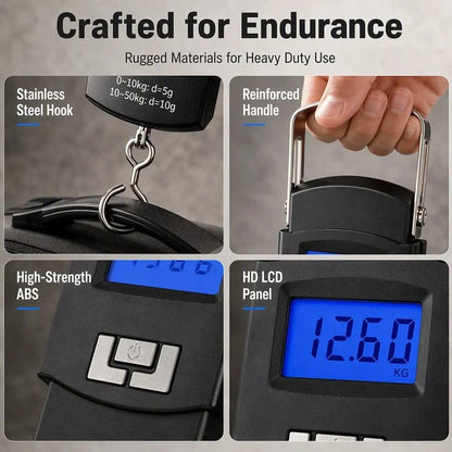 Purpose-Built Mini Portable Digital Luggage Scale for Everyday Use