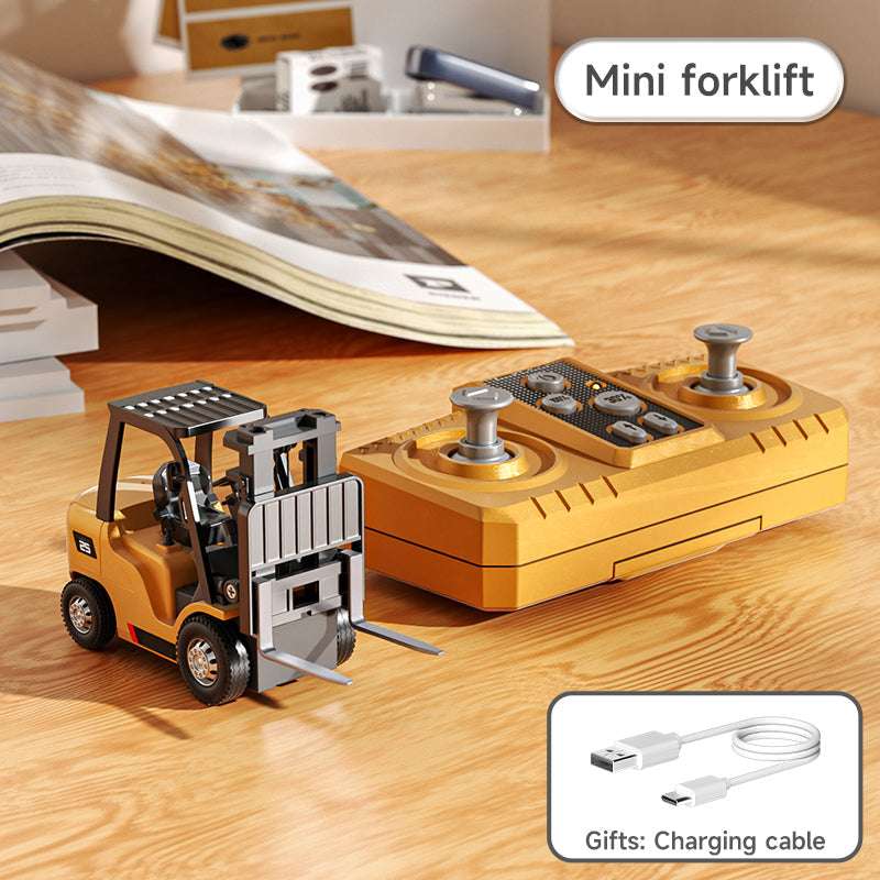 Vehicle-Ready RC Construction Vehicle Toy Set with Excavator, Dump