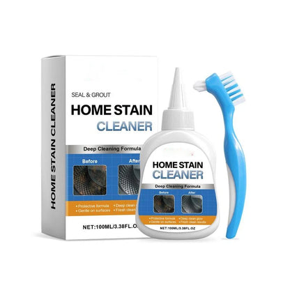 Clinging Mold-Stain Cleaning Gel and Detail Scrub Brush