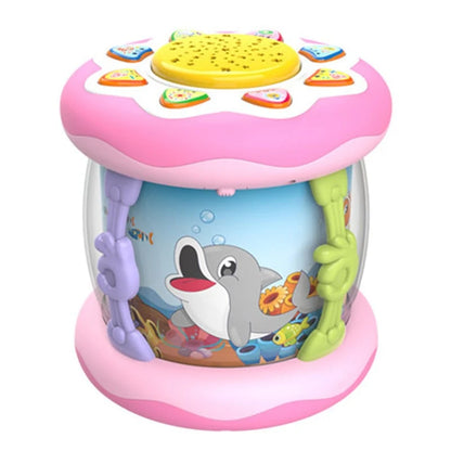 Decorative Montessori Sensory Musical Ocean Projector Toy for Babies