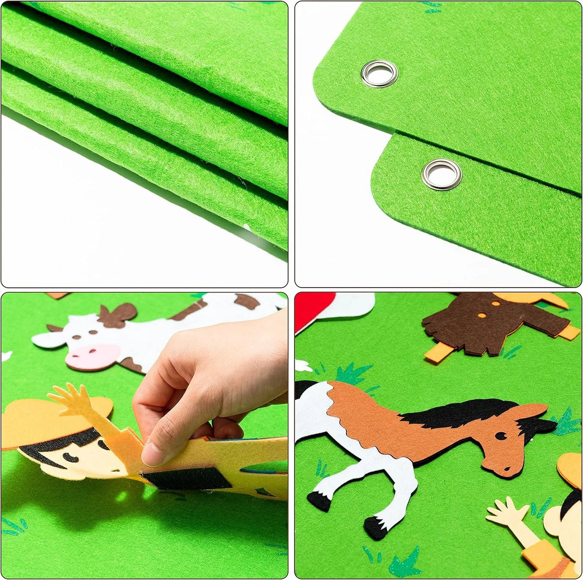 Montessori Adventure Felt Board for Creative Learning