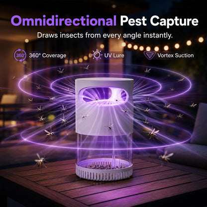 Quiet USB UV Mosquito Trap with Chemical-Free Vortex Fan