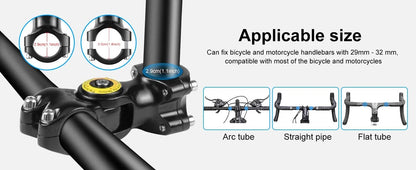 Purpose-Built Motorcycle Handlebar Extendable Selfie Stick for Action