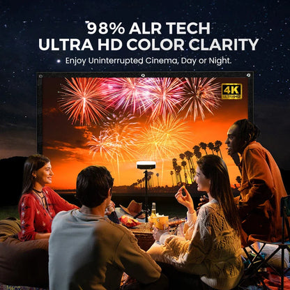 Purpose-Built High Definition Projection Screen - 120-inch Diagonal