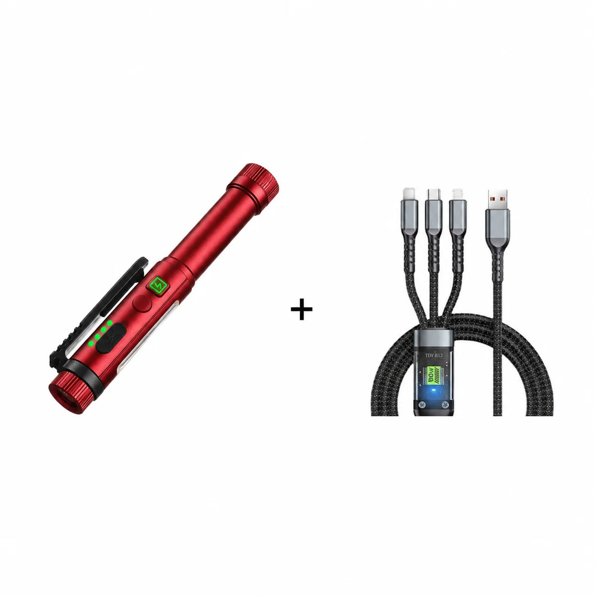 Pen-Shaped Magnetic LED Work Light with Rotating Head